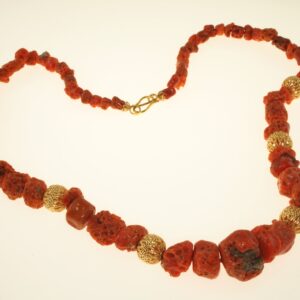 Collana corallo rosso Bologna